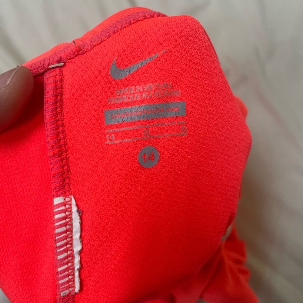 Hot pink/orange Vintage Nike One Piece Swimsuit - Picture 3 of 5